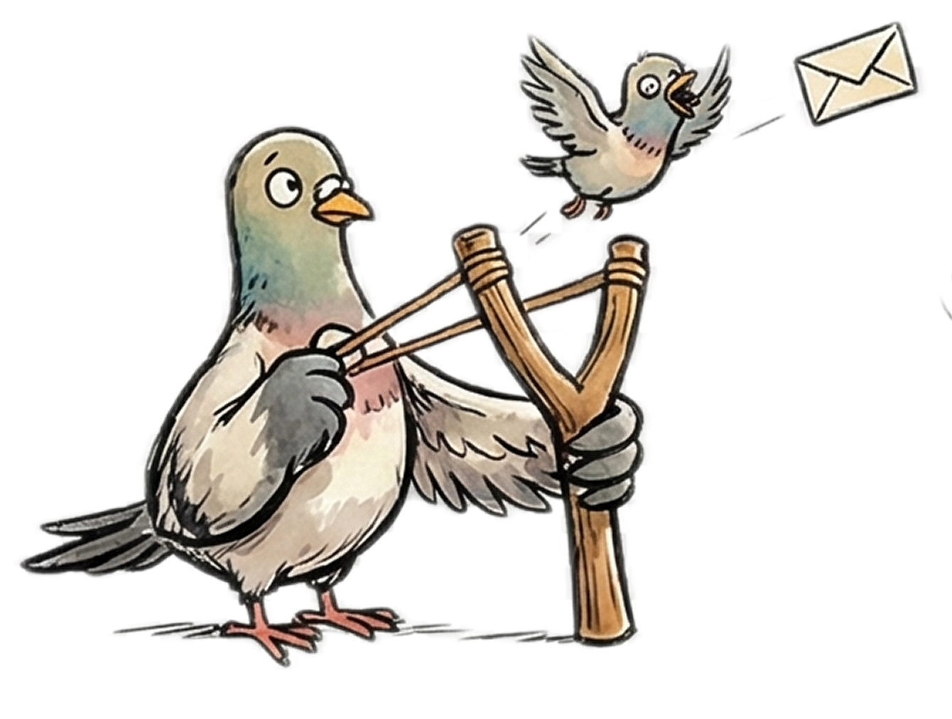 Pidgey - Job queue mascot